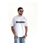 تیشرت| باکسی| طرح  BALENCIGA  | کد 307 - تصویر 3
