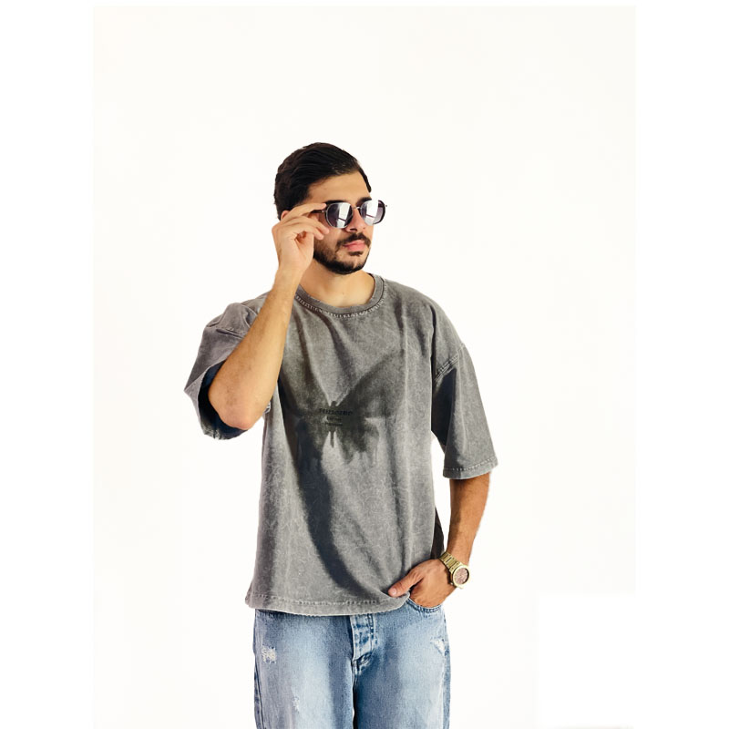 تیشرت شستی طرح پروانه